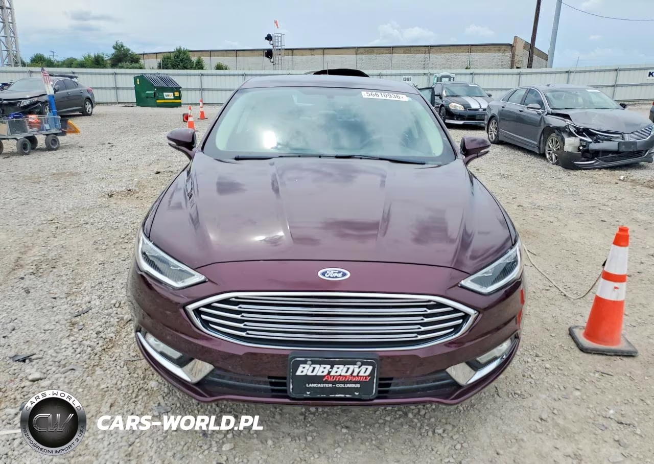 2017 Ford Fusion Se VIN:3FA6P0T94HR310850 - 5