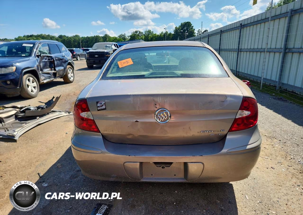 2006 Buick Lacrosse Cxl VIN:2G4WD582661231009 - 6