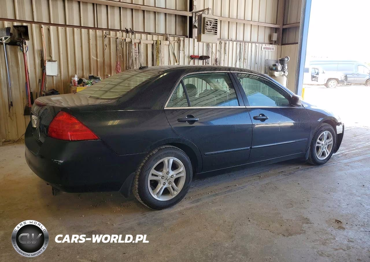 2007 Honda Accord Ex VIN:1HGCM56857A077030 - 3