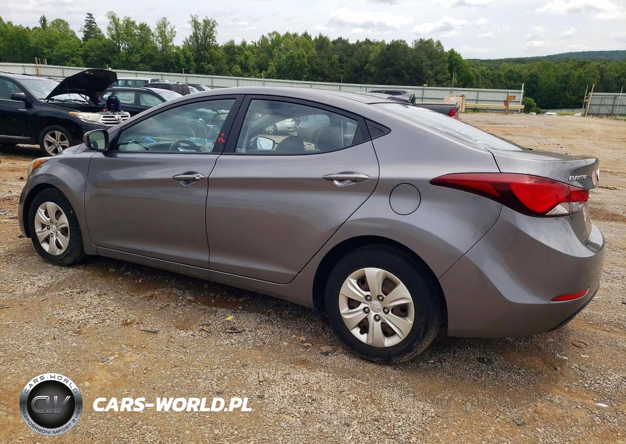 2016 Hyundai Elantra Se VIN:KMHDH4AE1GU646139 - 2