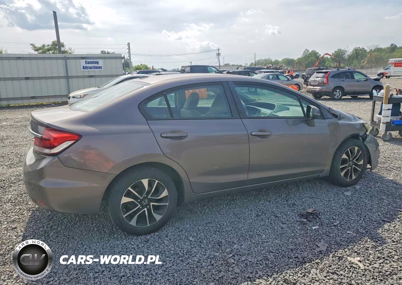 2013 Honda Civic Ex VIN:19XFB2F88DE242657 - 3