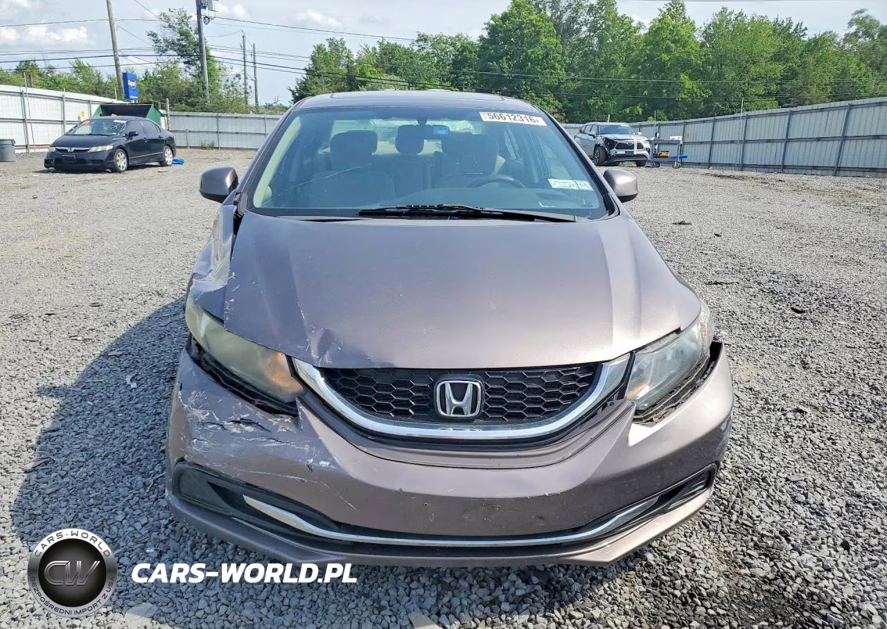 2013 Honda Civic Ex VIN:19XFB2F88DE242657 - 5