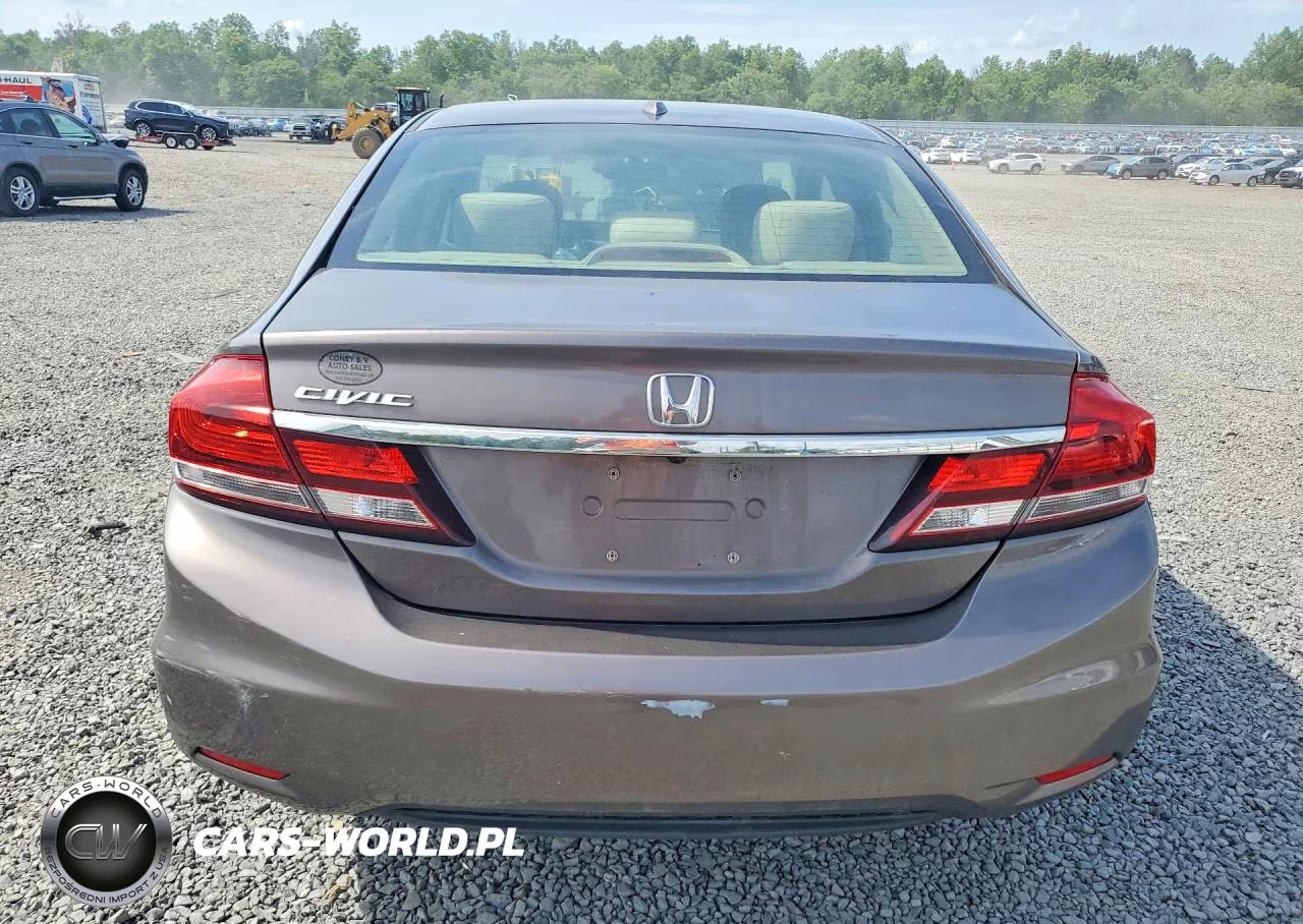 2013 Honda Civic Ex VIN:19XFB2F88DE242657 - 6