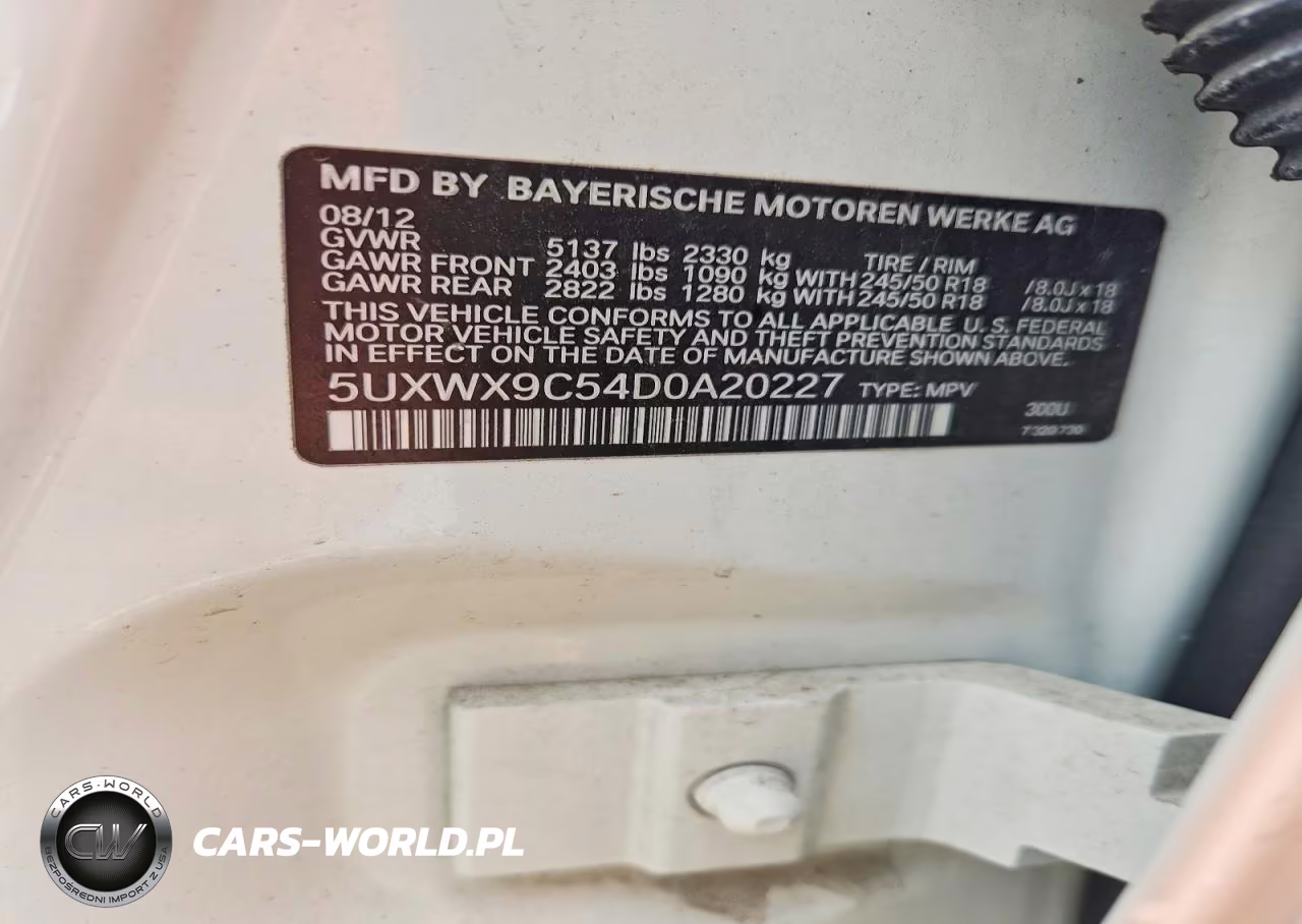 2013 BMW X3 xDrive28I VIN:5UXWX9C54D0A20227 - 13