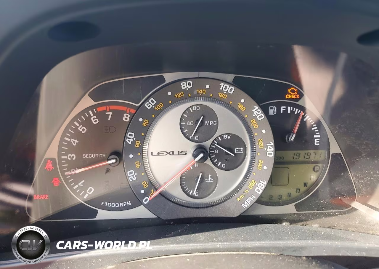 2004 Lexus Is 300 VIN:JTHBD192540090628 - 9