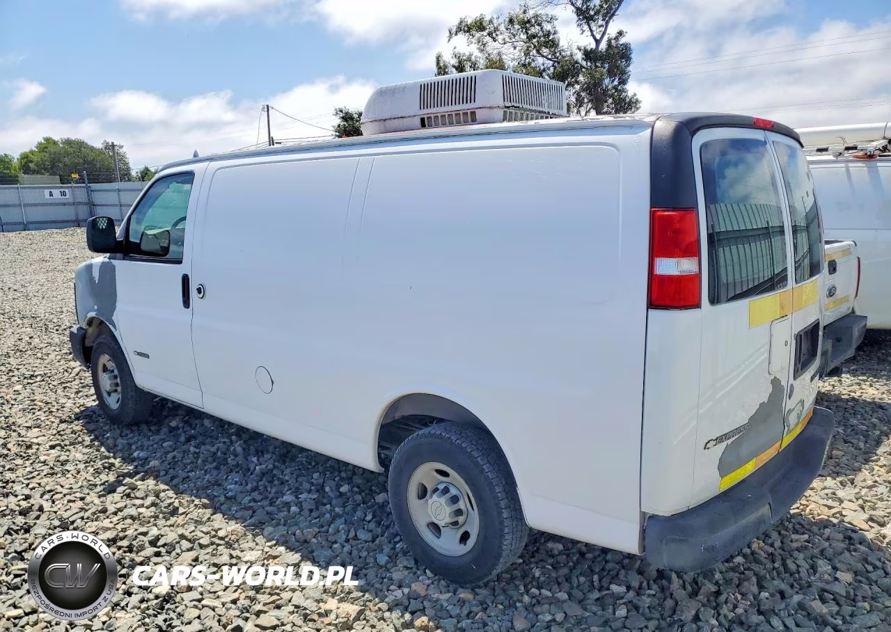 2006 Chevrolet Express 2500 Refrigerated Delivery Van VIN:1GCGG25V261232354 - 2