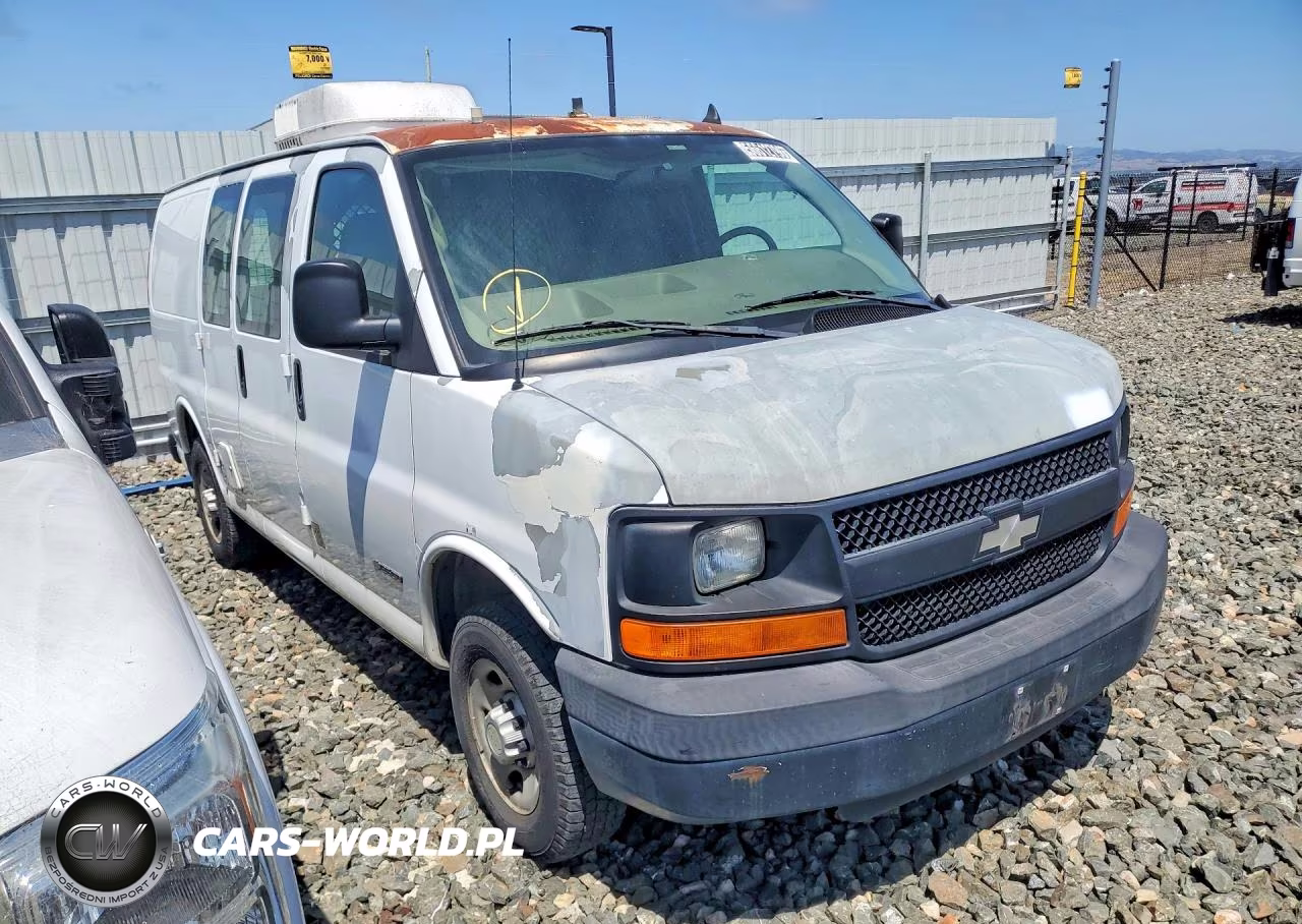 2006 Chevrolet Express 2500 Refrigerated Delivery Van VIN:1GCGG25V261232354 - 4