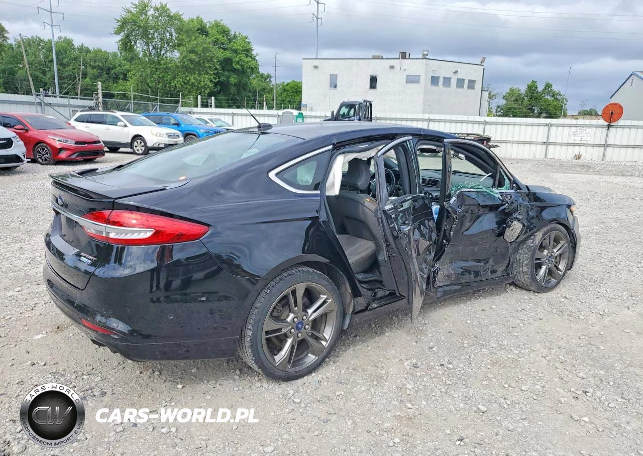 2017 Ford Fusion Sport VIN:3FA6P0VP6HR245561 - 3