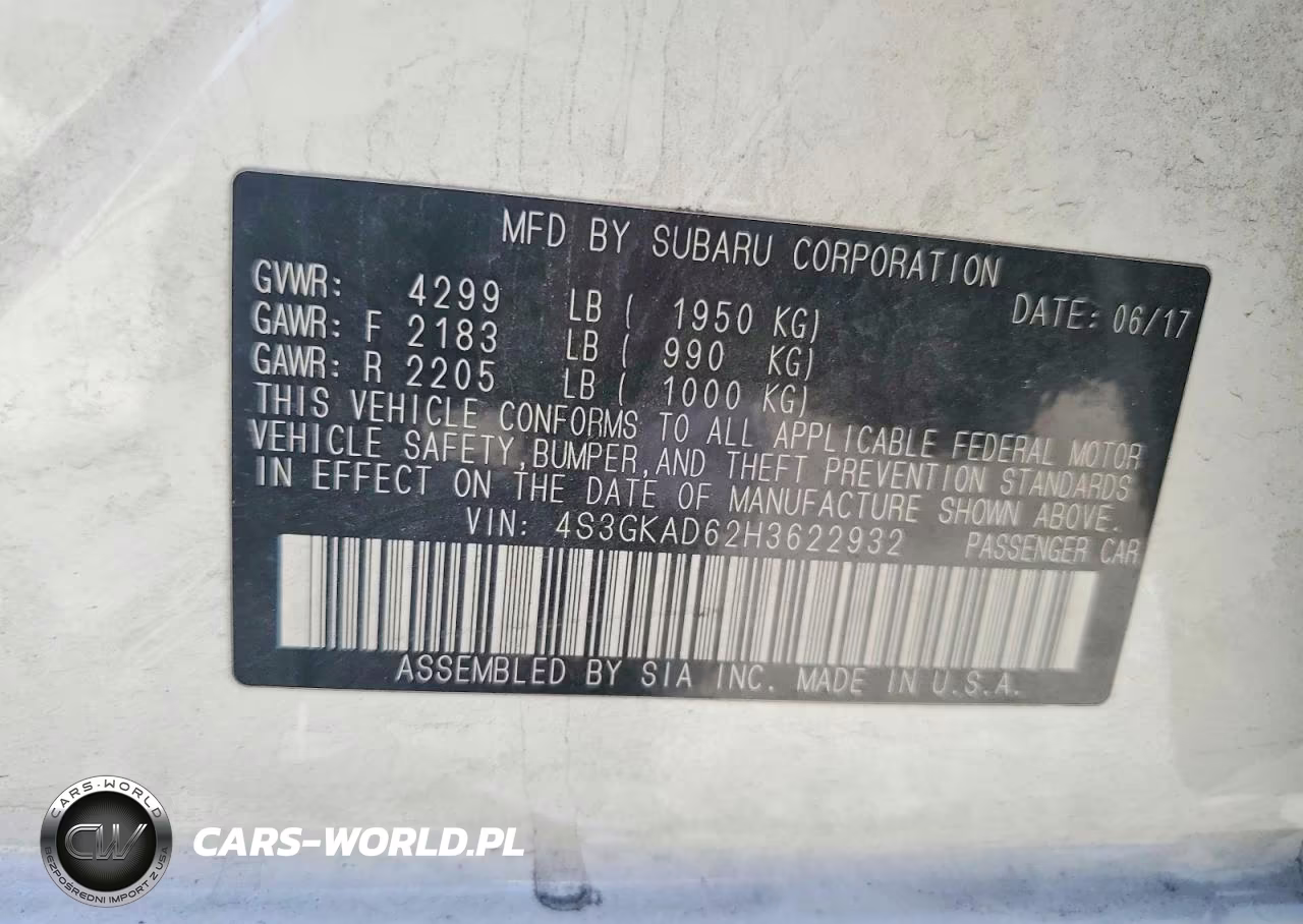 2017 Subaru Impreza Premium Plus VIN:4S3GKAD62H3622932 - 13