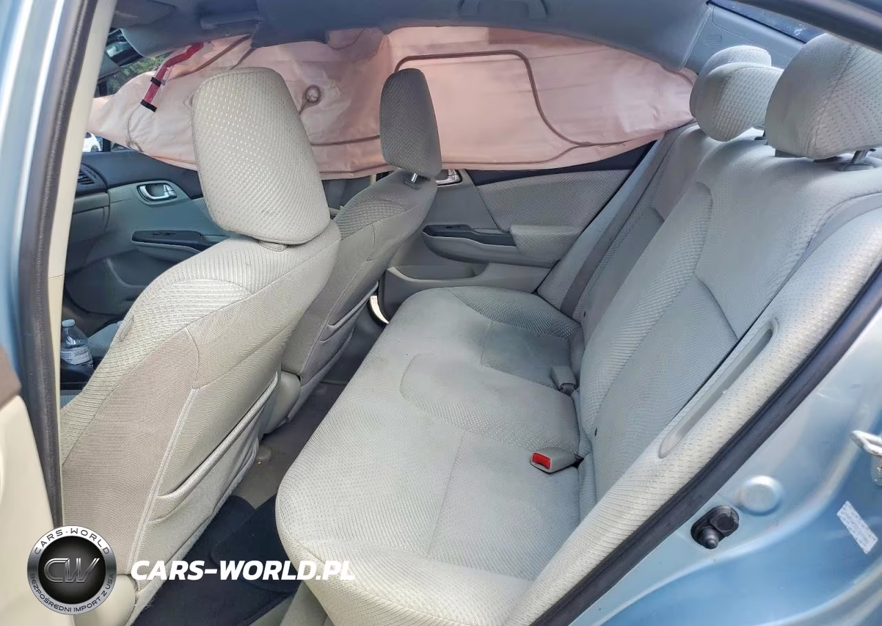 2012 Honda Civic Hybrid VIN:JHMFB4F22CS010993 - 10