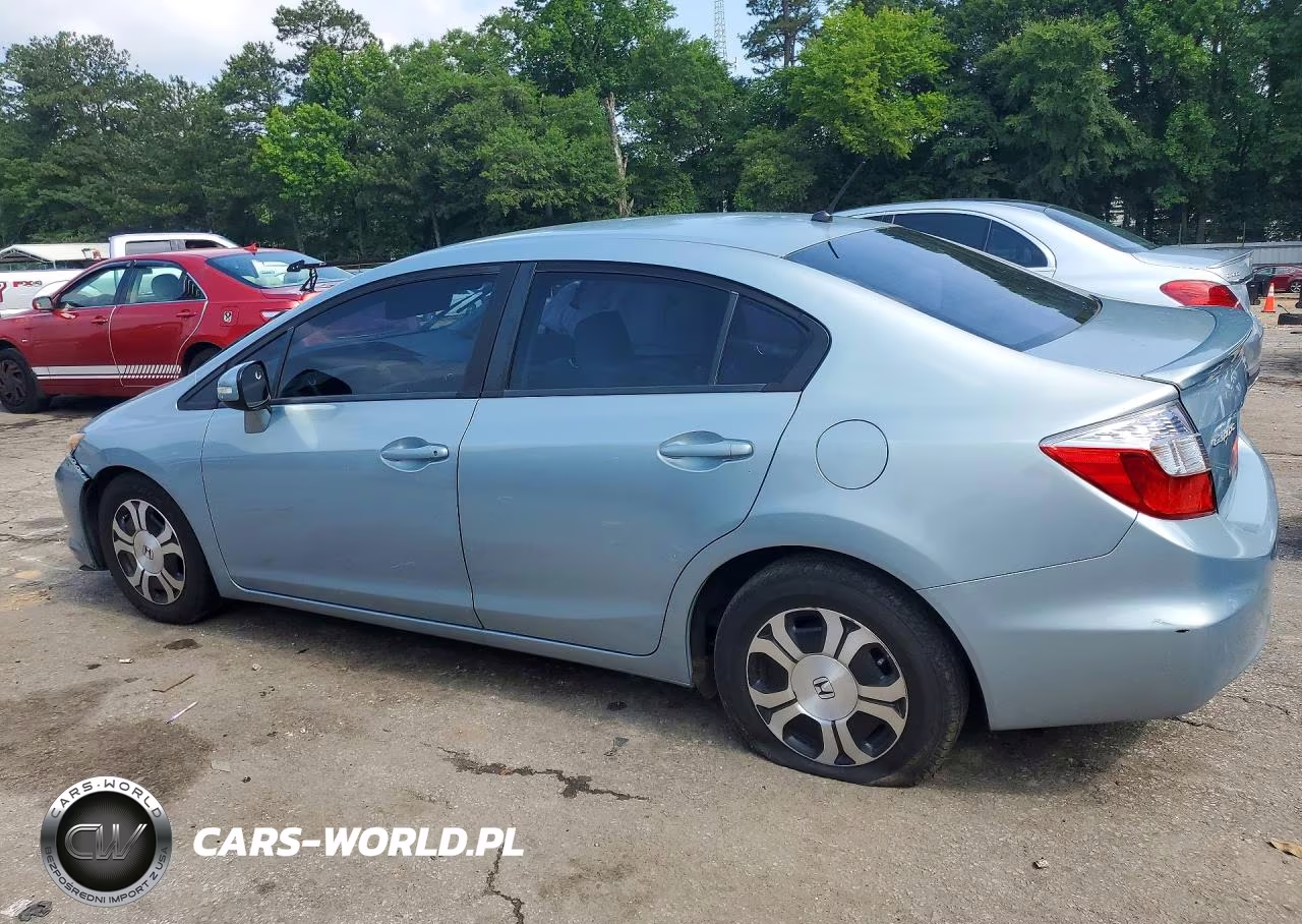 2012 Honda Civic Hybrid VIN:JHMFB4F22CS010993 - 2