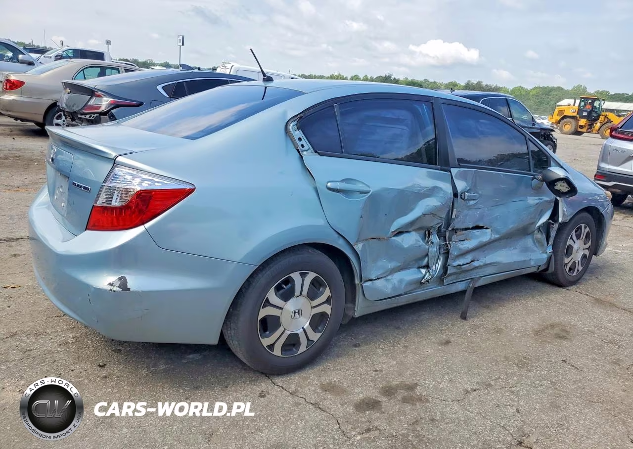 2012 Honda Civic Hybrid VIN:JHMFB4F22CS010993 - 3