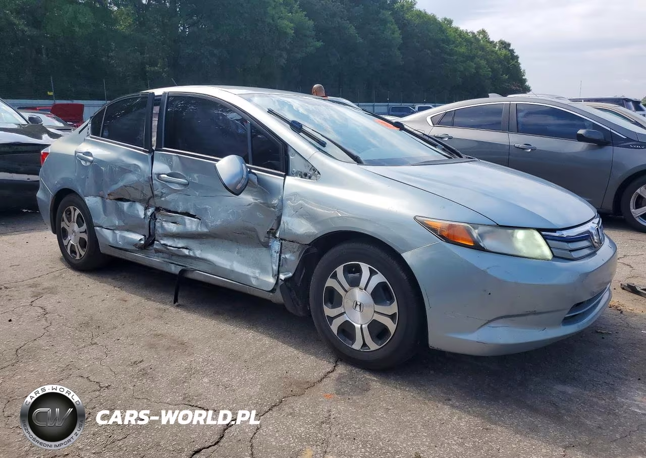 2012 Honda Civic Hybrid VIN:JHMFB4F22CS010993 - 4