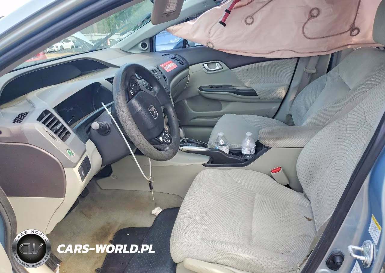 2012 Honda Civic Hybrid VIN:JHMFB4F22CS010993 - 7