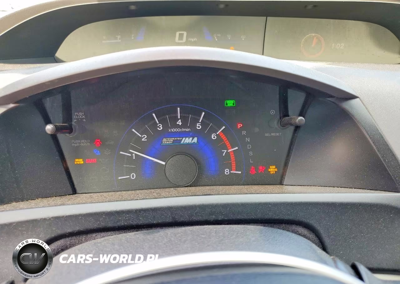 2012 Honda Civic Hybrid VIN:JHMFB4F22CS010993 - 9