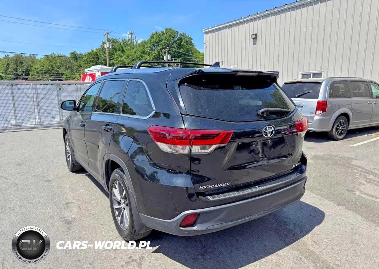 2019 Toyota Highlander Xle VIN:5TDJZRFH6KS934563 - 2