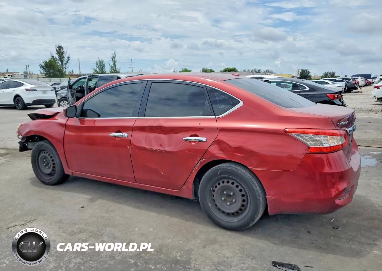 2015 Nissan Sentra Sv VIN:3N1AB7AP1FL687782 - 2