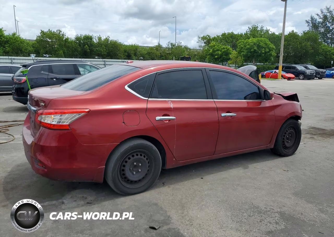 2015 Nissan Sentra Sv VIN:3N1AB7AP1FL687782 - 3