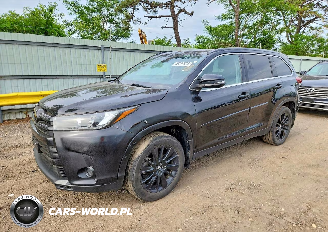 2019 Toyota Highlander Se – zdjęcie 1 z 13