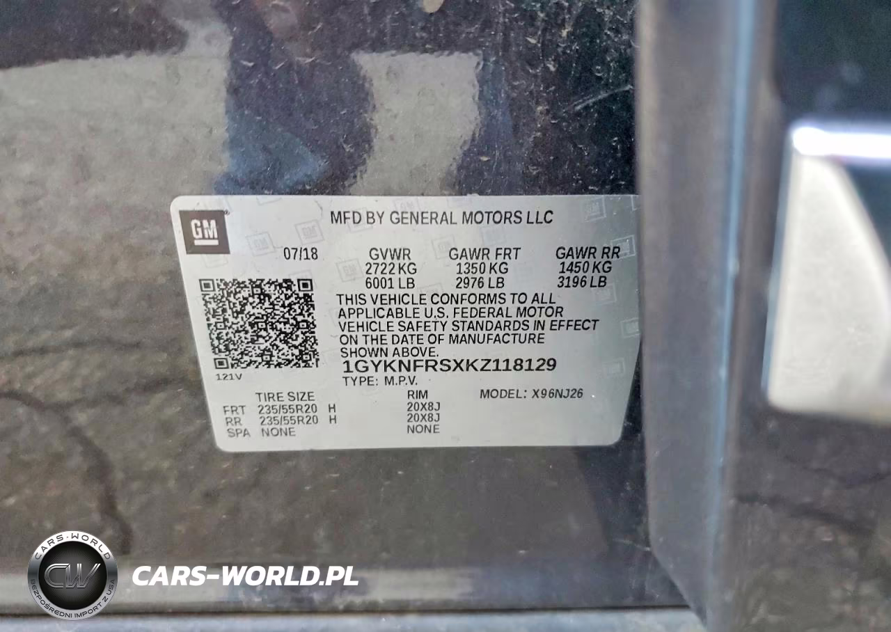2019 Cadillac Xt5 Premium Luxury VIN:1GYKNFRSXKZ118129 - 13