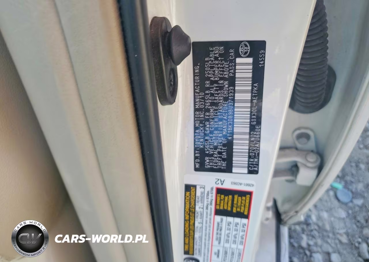 2011 Toyota Avalon VIN:4T1BK3DB9BU371939 - 12