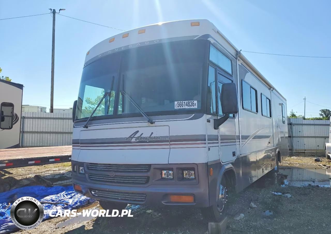 2001 Winnebago Adventurer Rv VIN:1FCNF53S010A04632 - 2