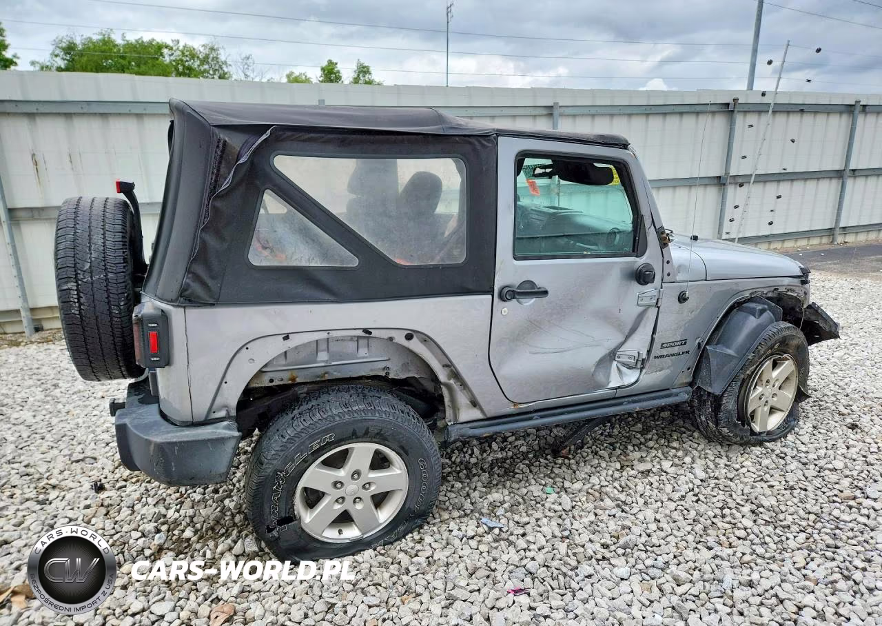 2013 Jeep Wrangler Sport VIN:1C4AJWAG8DL706993 - 3