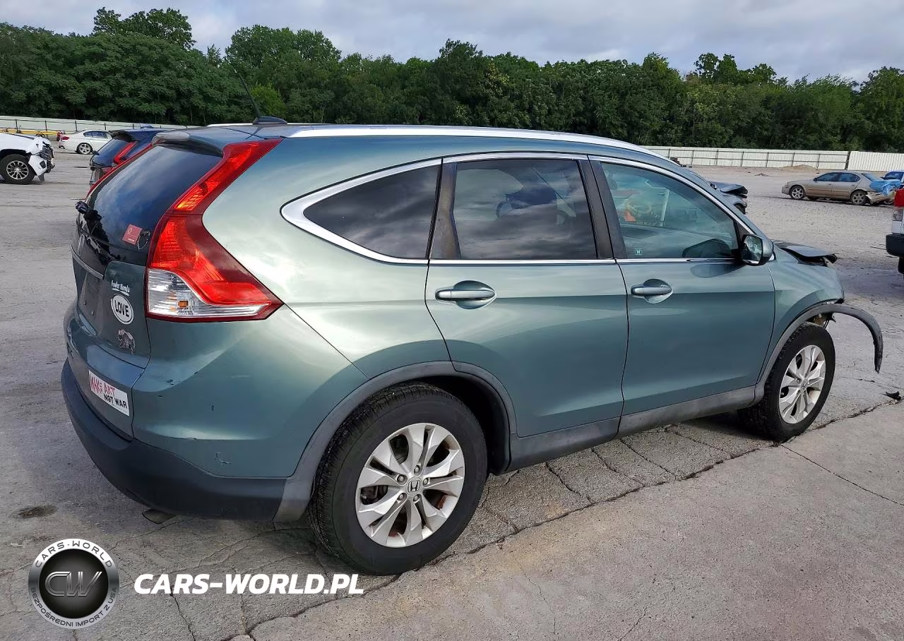 2012 Honda Cr-V Exl VIN:2HKRM3H77CH510559 - 3