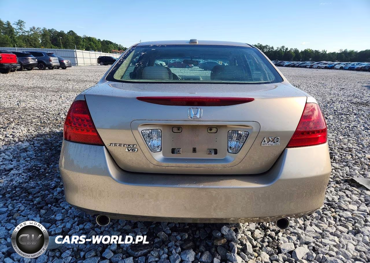 2007 Honda Accord Ex VIN:1HGCM66577A078403 - 6