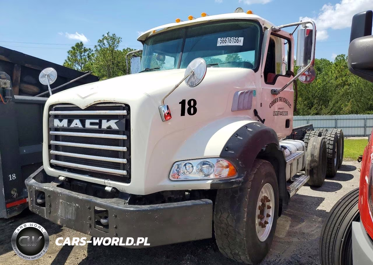 2013 Mack Gu813 Truck Cab And Chassis VIN:1M2AX18C2DM021091 - 2