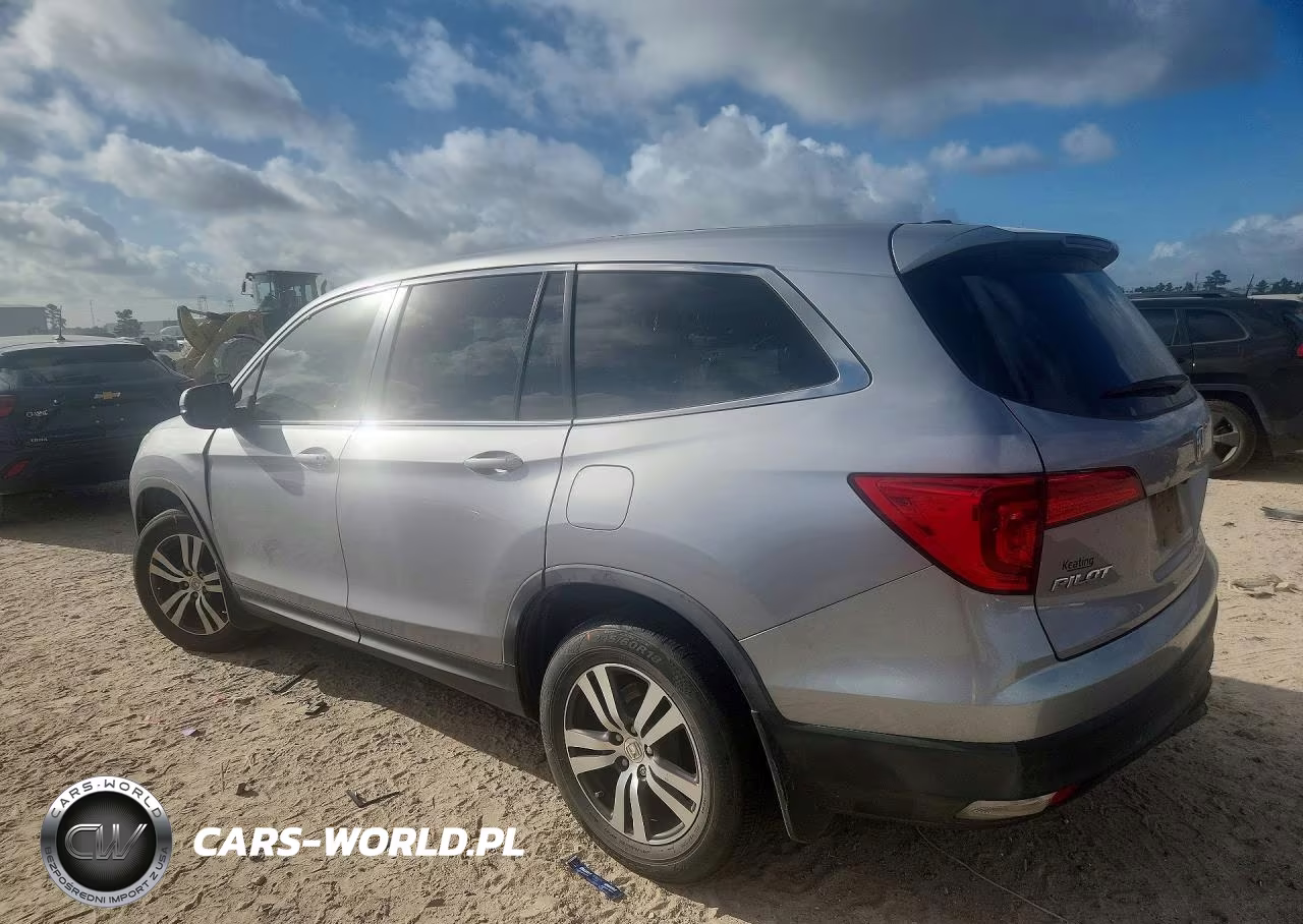 2017 Honda Pilot Ex-L VIN:5FNYF5H57HB037350 - 2