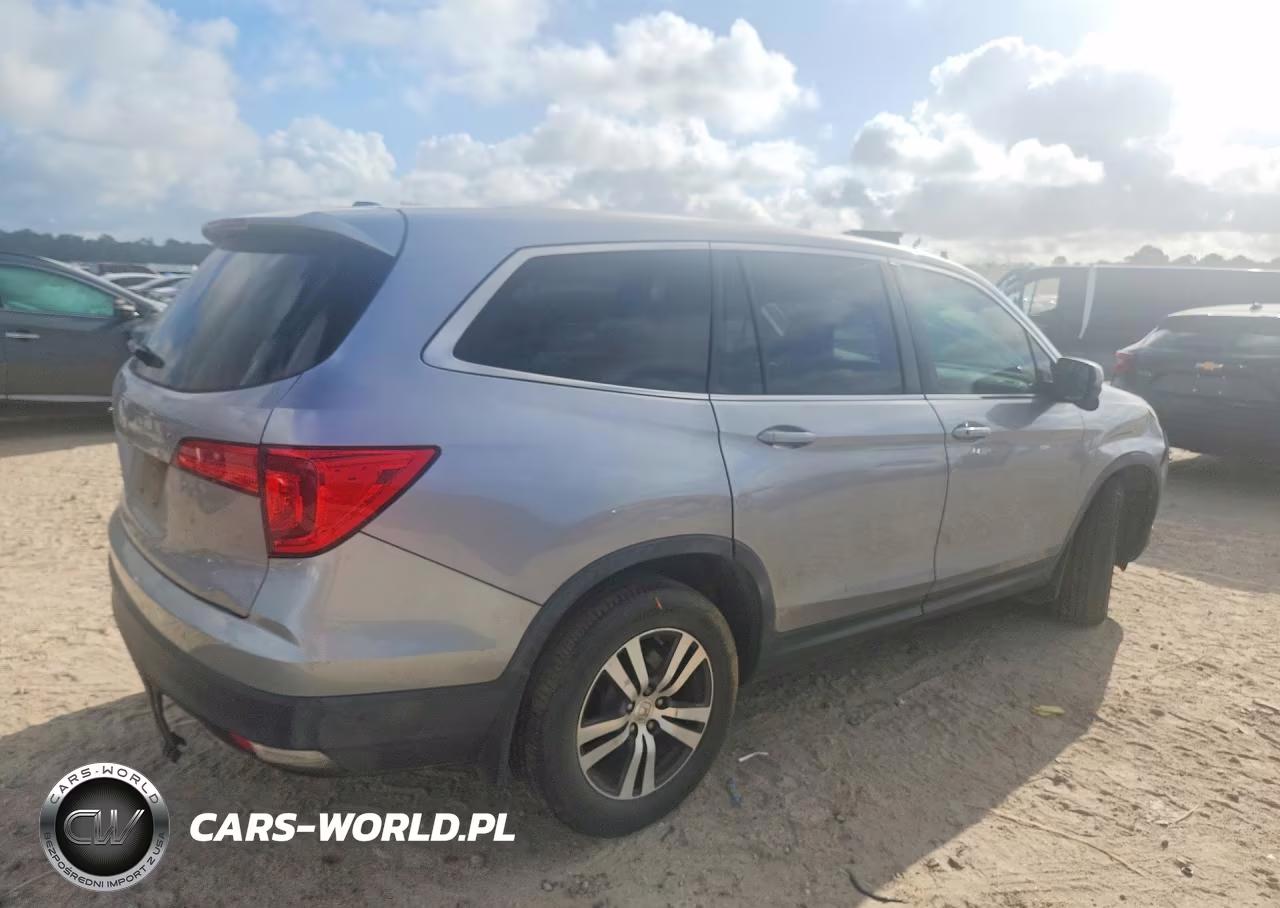2017 Honda Pilot Ex-L VIN:5FNYF5H57HB037350 - 3