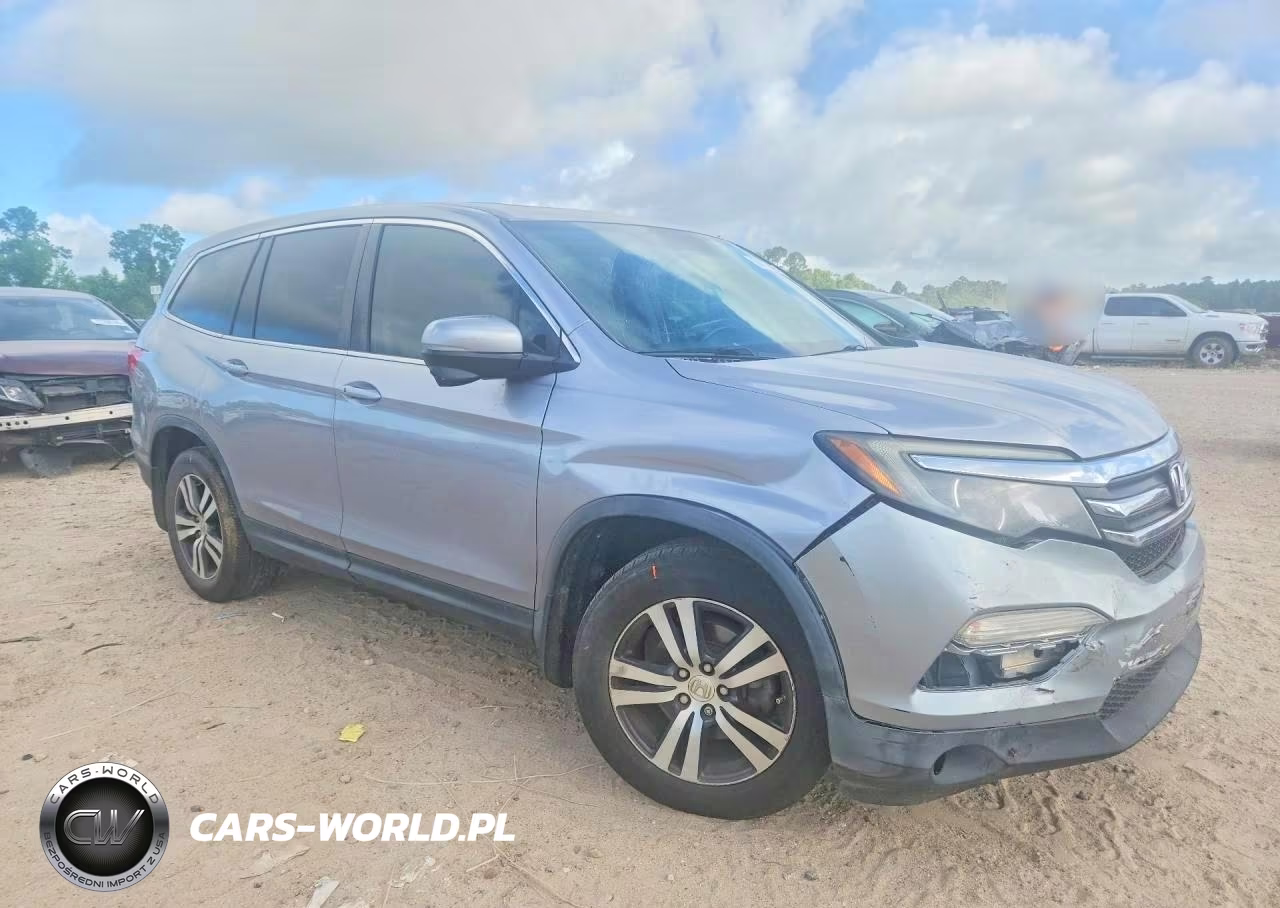 2017 Honda Pilot Ex-L VIN:5FNYF5H57HB037350 - 4