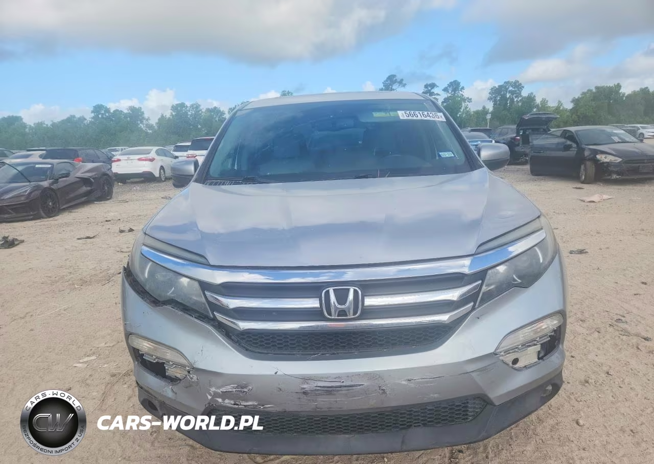 2017 Honda Pilot Ex-L VIN:5FNYF5H57HB037350 - 5