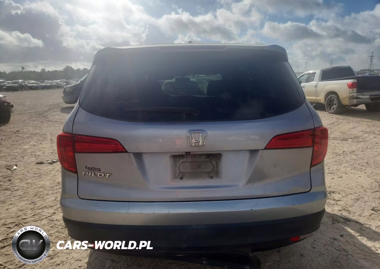 2017 Honda Pilot Ex-L VIN:5FNYF5H57HB037350 - 6