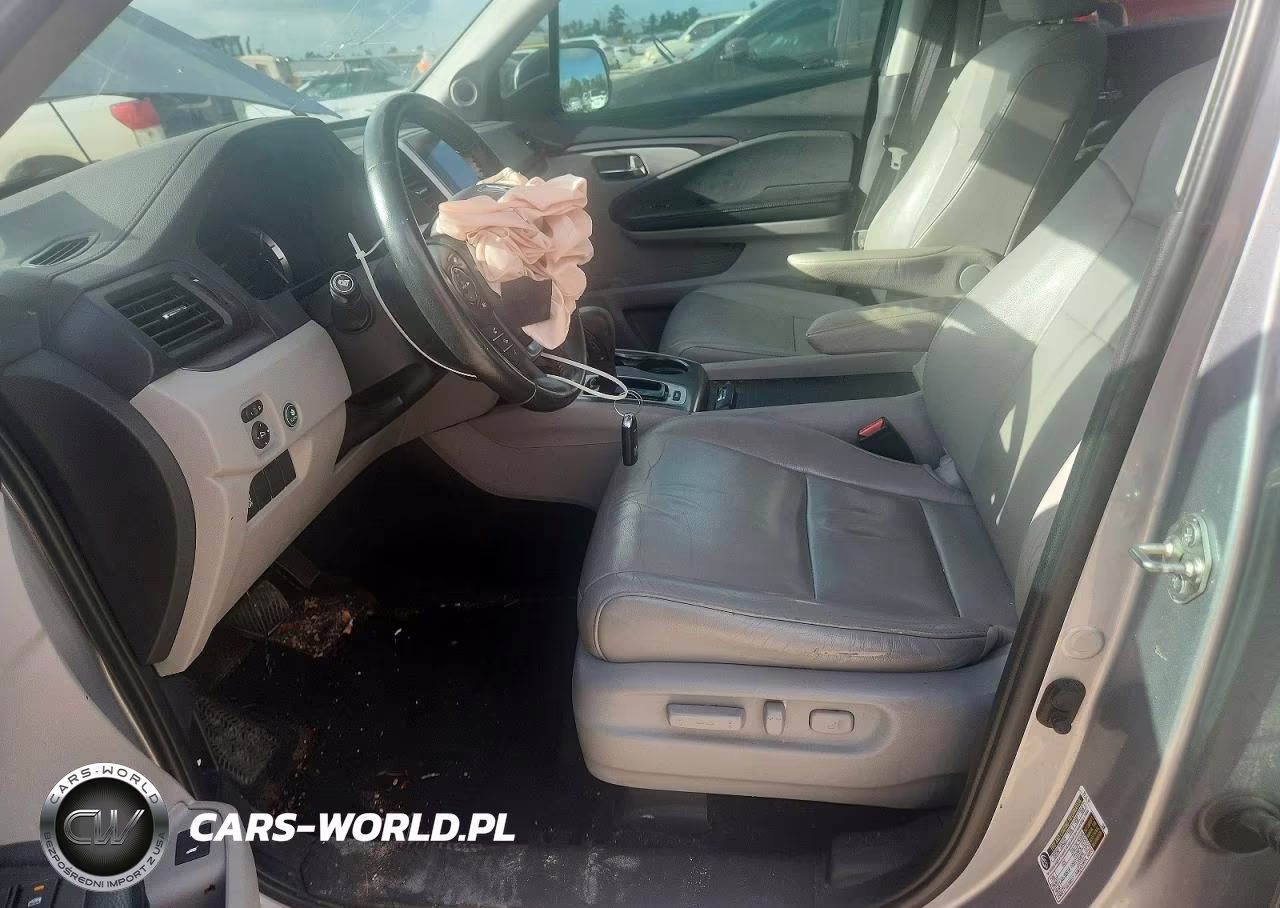 2017 Honda Pilot Ex-L VIN:5FNYF5H57HB037350 - 7