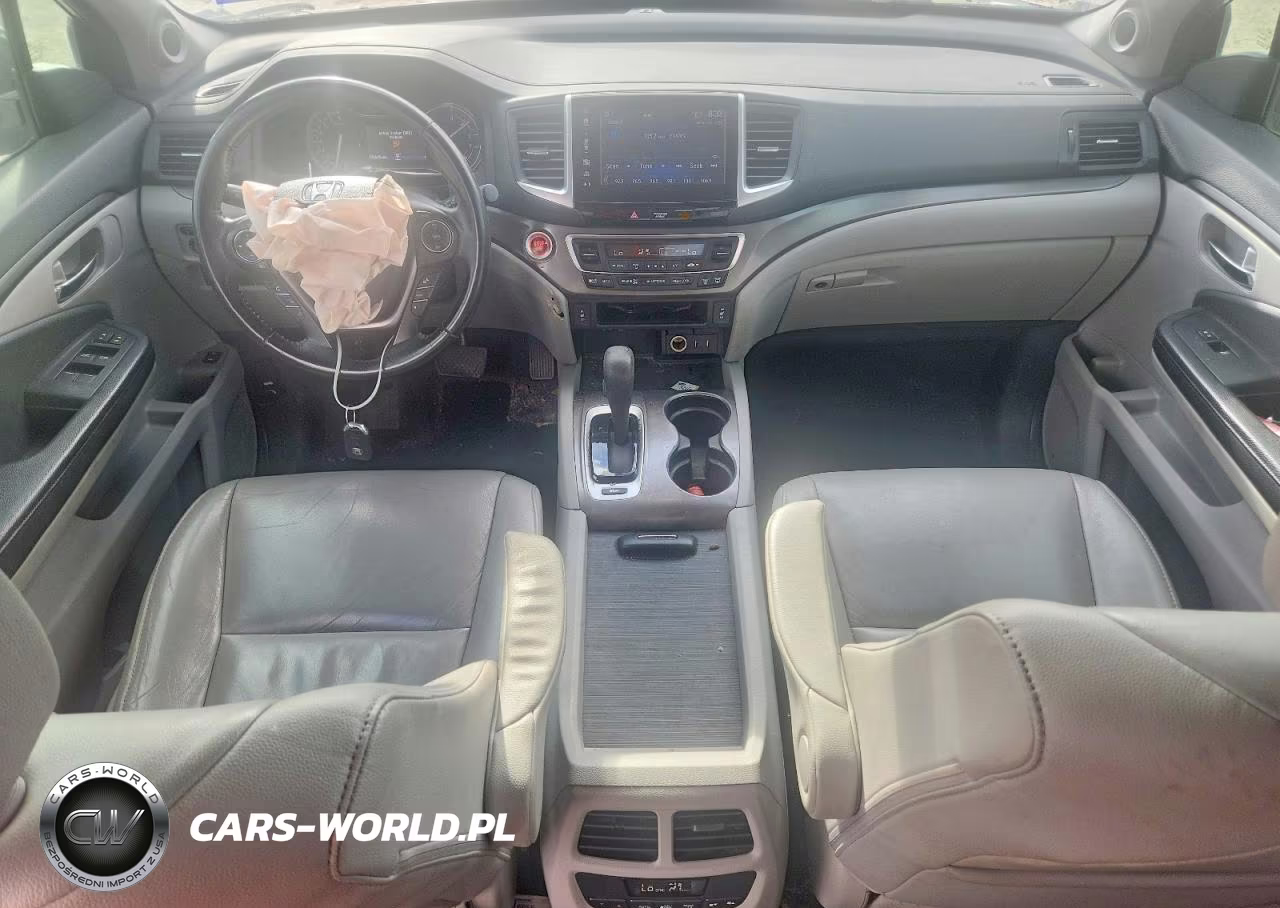 2017 Honda Pilot Ex-L VIN:5FNYF5H57HB037350 - 8