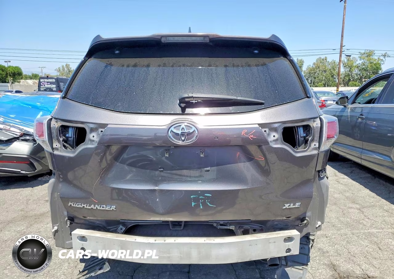 2014 Toyota Highlander Xle VIN:5TDKKRFH6ES015126 - 6
