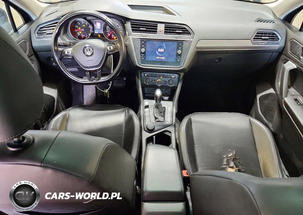 2019 Volkswagen Tiguan Se VIN:3VV2B7AXXKM129906 - 8