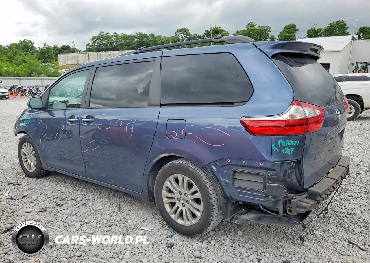 2015 Toyota Sienna Xle 8-Passenger VIN:5TDYK3DCXFS671748 - 2