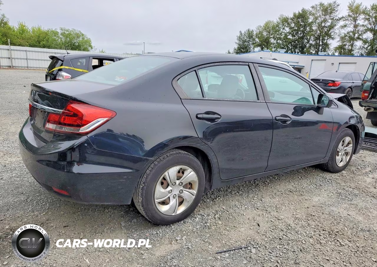 2014 Honda Civic Lx VIN:19XFB2F51EE035194 - 3