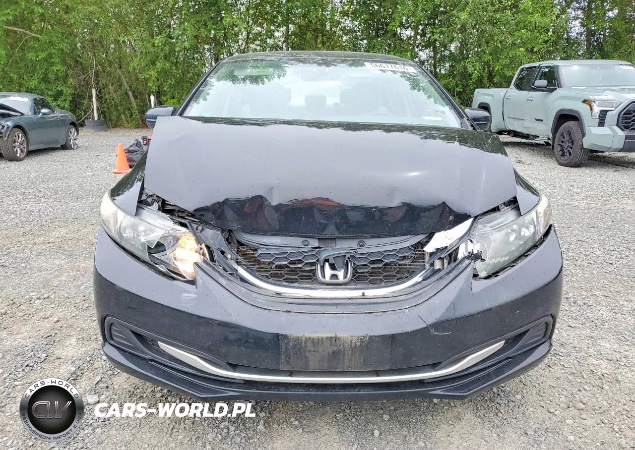 2014 Honda Civic Lx VIN:19XFB2F51EE035194 - 5