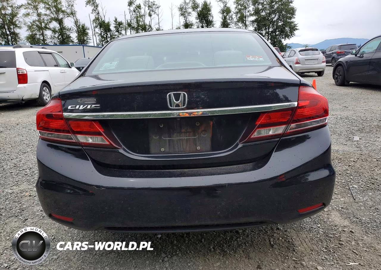 2014 Honda Civic Lx VIN:19XFB2F51EE035194 - 6