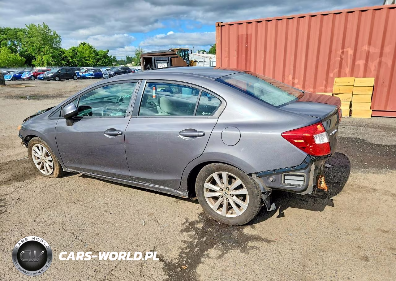 2012 Honda Civic Ex VIN:2HGFB2F80CH599920 - 2