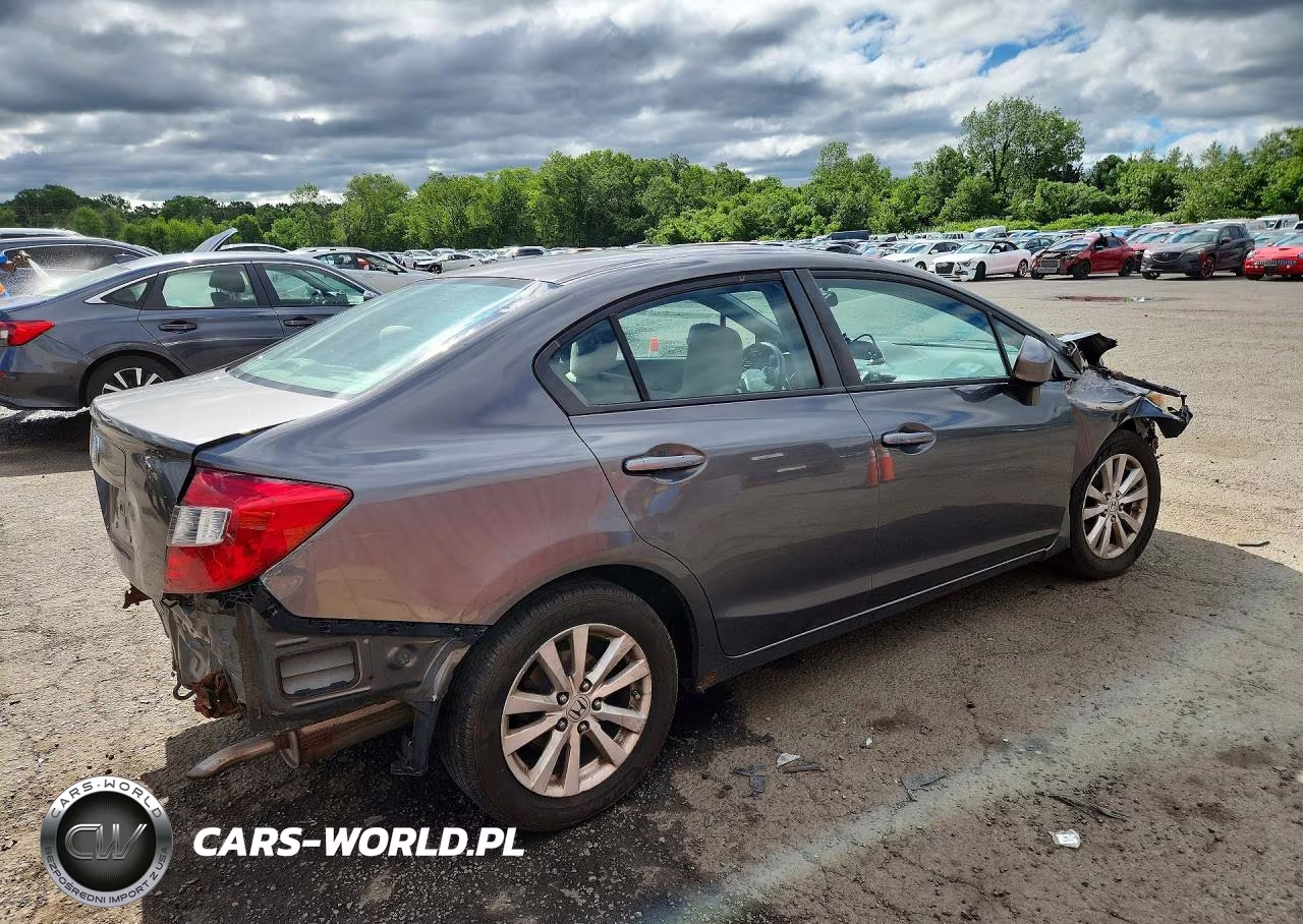 2012 Honda Civic Ex VIN:2HGFB2F80CH599920 - 3
