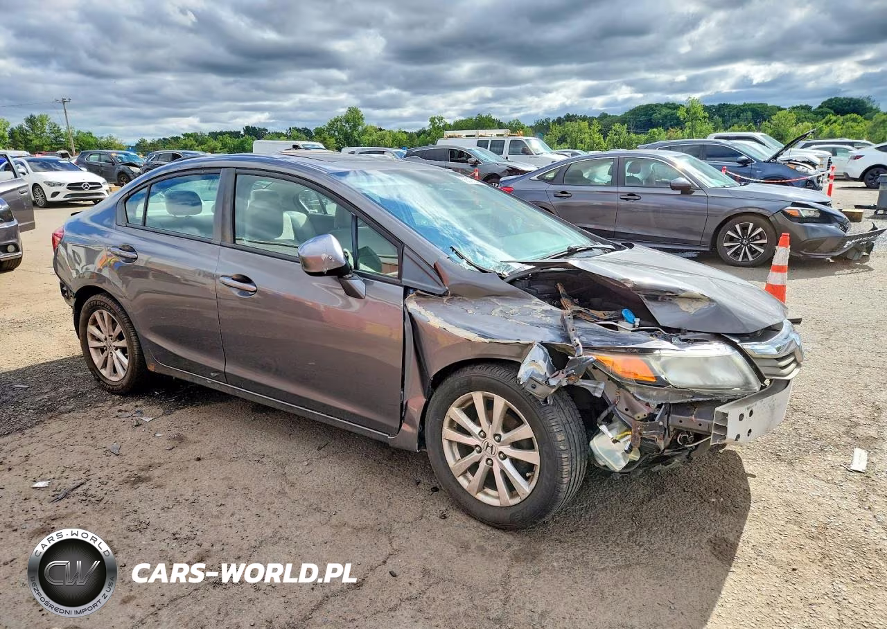 2012 Honda Civic Ex VIN:2HGFB2F80CH599920 - 4