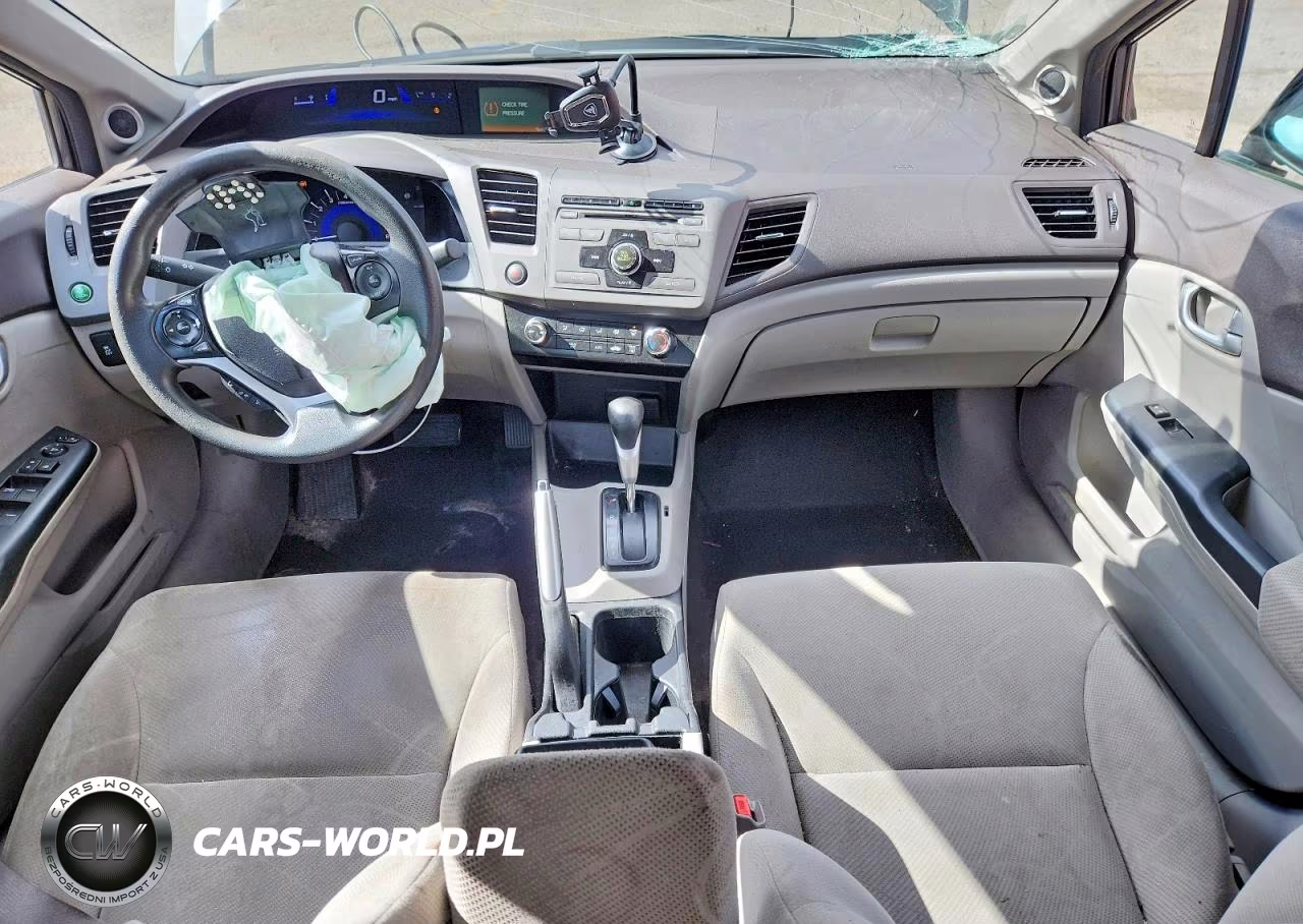 2012 Honda Civic Ex VIN:2HGFB2F80CH599920 - 8