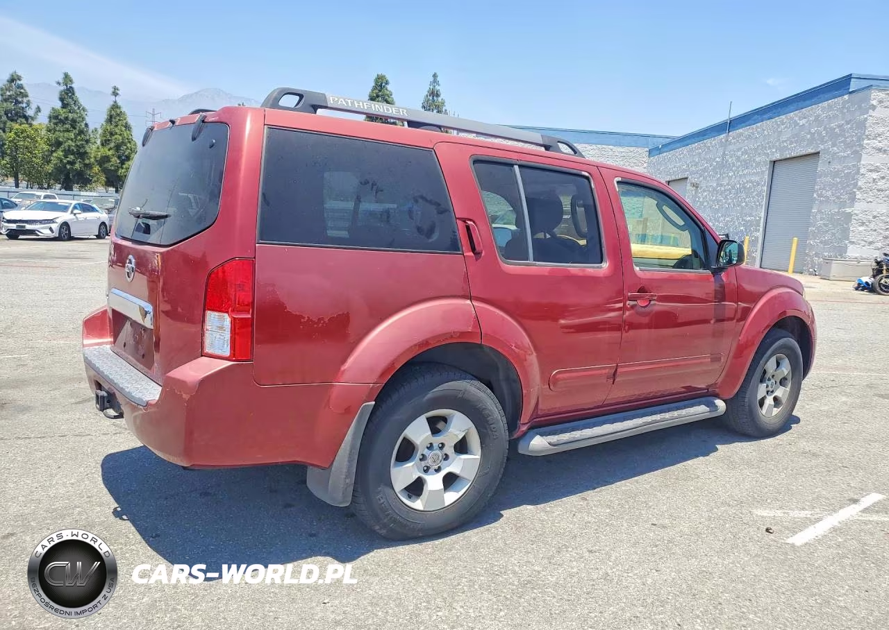 2005 Nissan Pathfinder Xe VIN:5N1AR18U75C711008 - 3