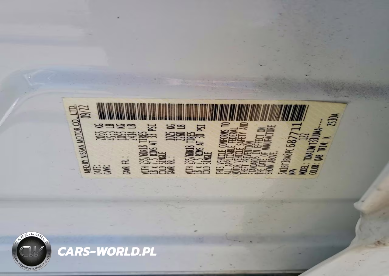 2023 Nissan Rogue Sv VIN:5N1BT3BA8PC687711 - 13