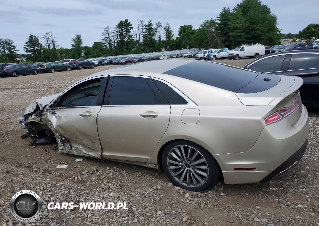 2017 Lincoln Mkz Select VIN:3LN6L5D92HR627846 - 2